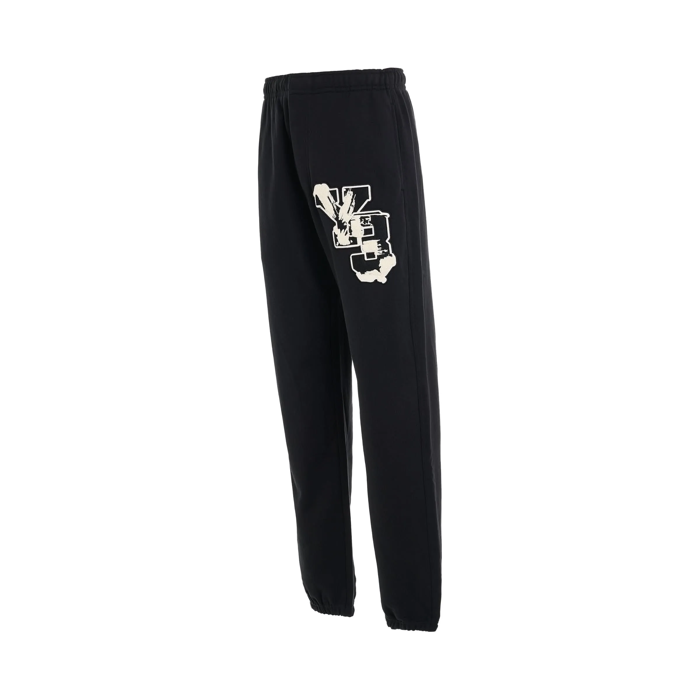 Yohji Graphic Sweatpants in Black